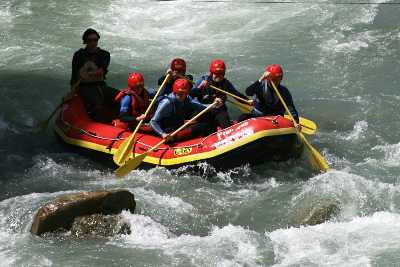 Enjoy River rafting at river Kosi