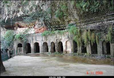 Pandav Caves and Fall