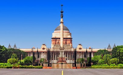 Rajpath and Rashtrapati Bhavan