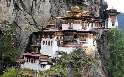 Tigers Nest Monastery or Paro Taktsang