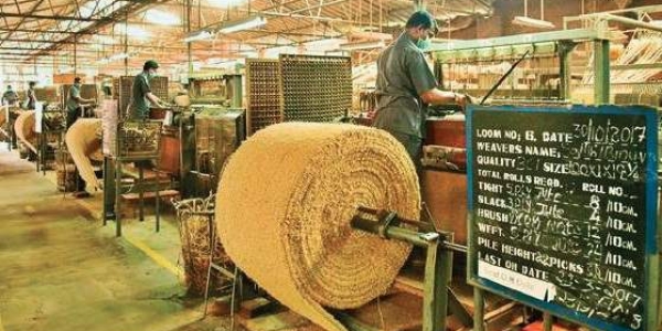 Coir Weaving 