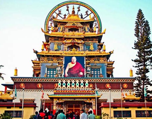 Namdroling Monastery Golden Temple